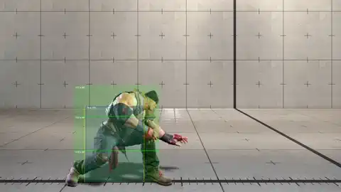Crouching Heavy Kick