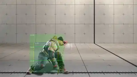 Crouching Heavy Punch