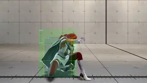 Crouching Heavy Kick