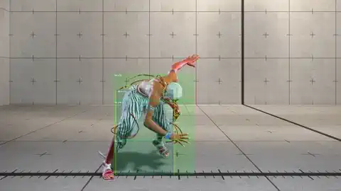 Crouching Heavy Punch