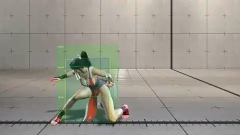 Crouching Heavy Kick
