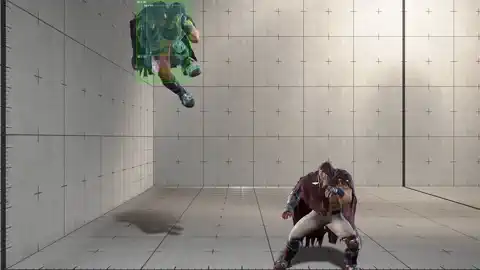 Jumping Heavy Kick