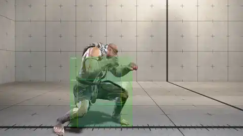 Crounching Heavy Kick