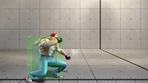 Crouching Heavy Kick