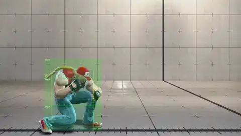Crouching Heavy Punch